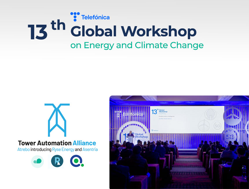 Atrebo attended Telefónica’s 13th Global Workshop on Energy and Climate Change